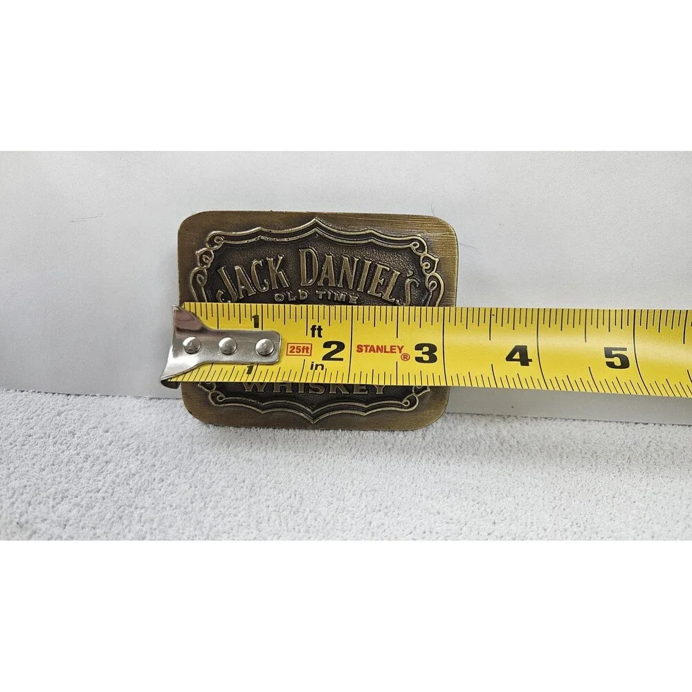 Jack Daniels Belt Buckle Mens Old No 7 Tennessee Whiskey Vintage 1993 USA